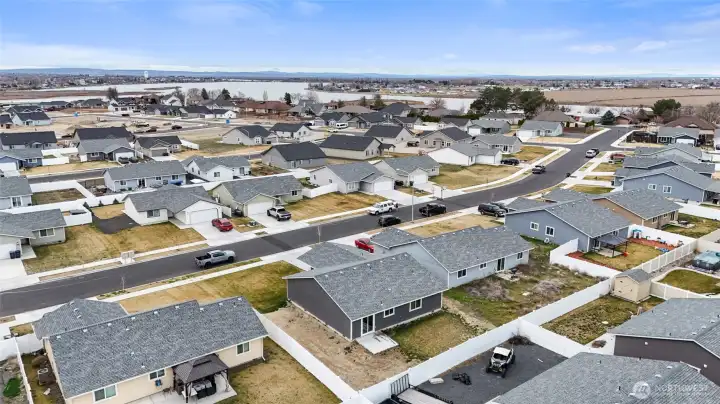 This home is just a few blocks from the lake.