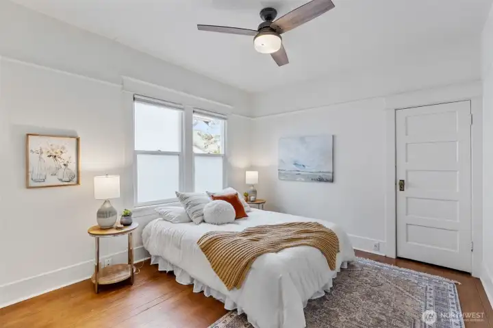 Main floor Primary bedroom