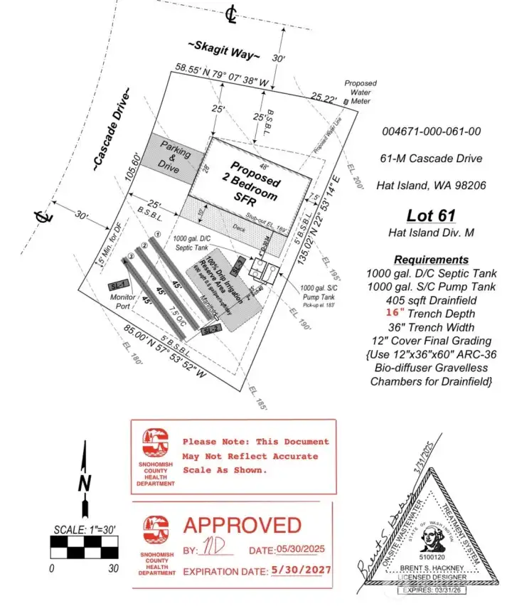 Approved Septic Asbuilt