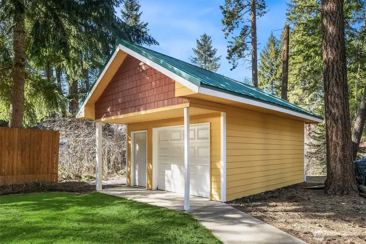 Another shed for all your tools and toys!