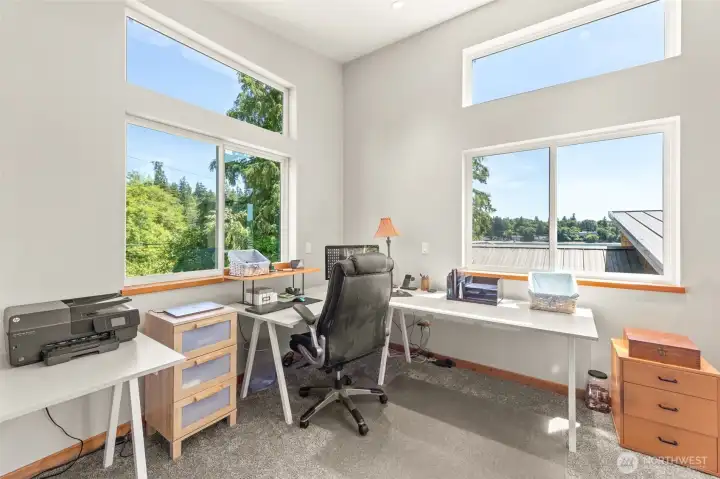 Also room for office area. Also room for office area.