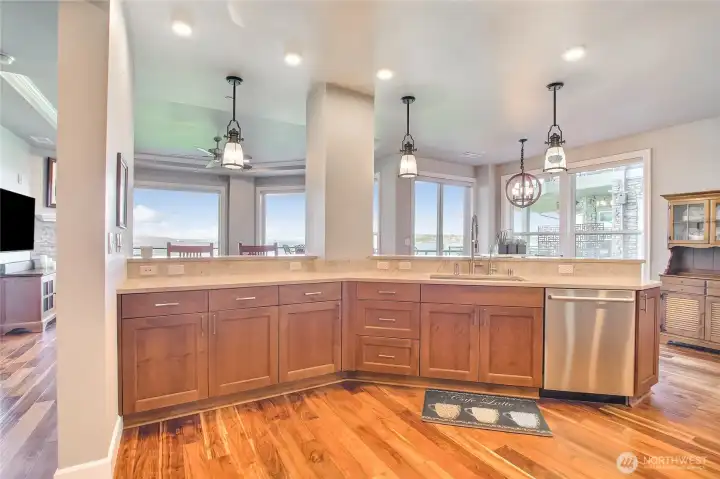 Cooking with a view
