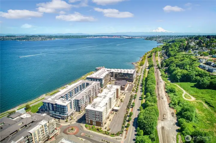 Point Ruston and Commencement Bay