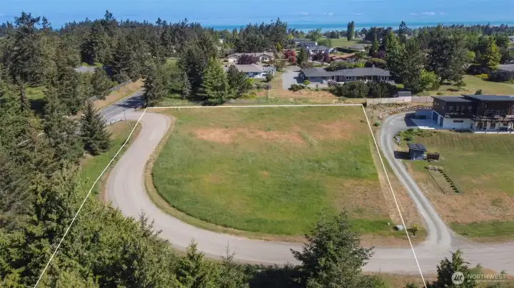 Home site is approximately 0.65 acres