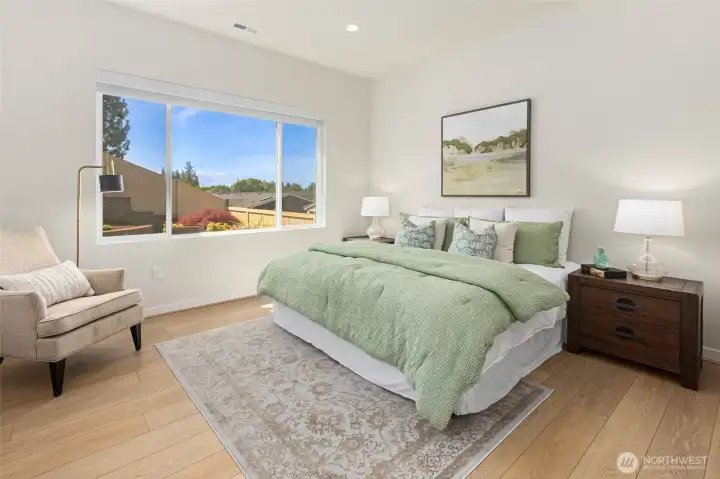 Another look at the primary bedroom.