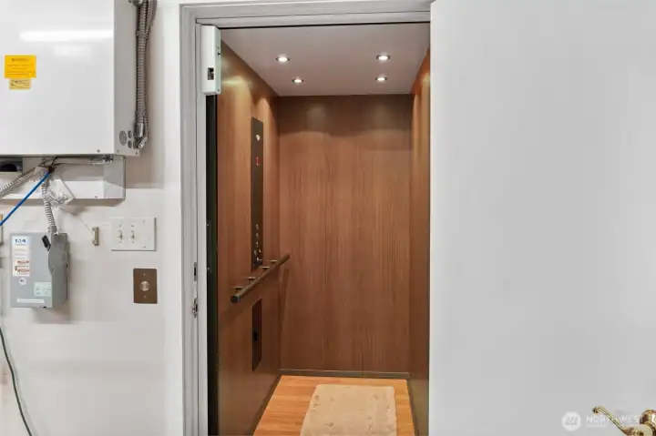 In Home Elevator - Garage Level