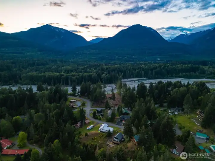 Aerial River Views