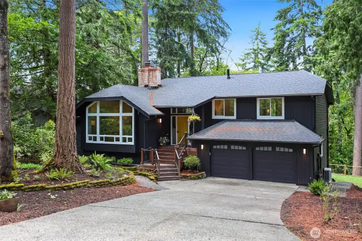 This modern masterpiece on a quiet dead-end street deserves every bit of your attention. This modern masterpiece on a quiet dead-end street deserves every bit of your attention.