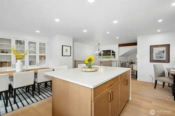 No shortage of storage in this kitchen. No shortage of storage in this kitchen.