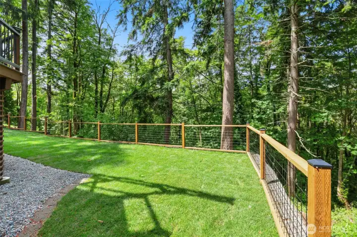 Plant your trampoline here in your level yard with plenty of space to practice sports or play. Plant your trampoline here in your level yard with plenty of space to practice sports or play.