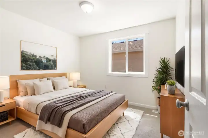 Virtually Staged Bedroom Virtually Staged Bedroom