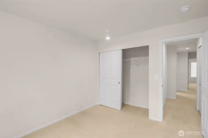 Additional closet and storage space for bedroom 4. Additional closet and storage space for bedroom 4.