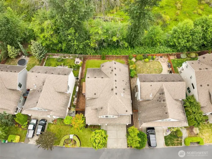Aerial view of the surrounding Crosswater neighborhood. Aerial view of the surrounding Crosswater neighborhood.