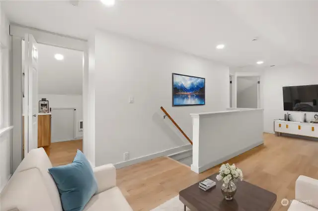 Upstairs Landing-virtually staged