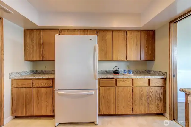 Extra cabinetry for all those must-have gadgets & appliances.