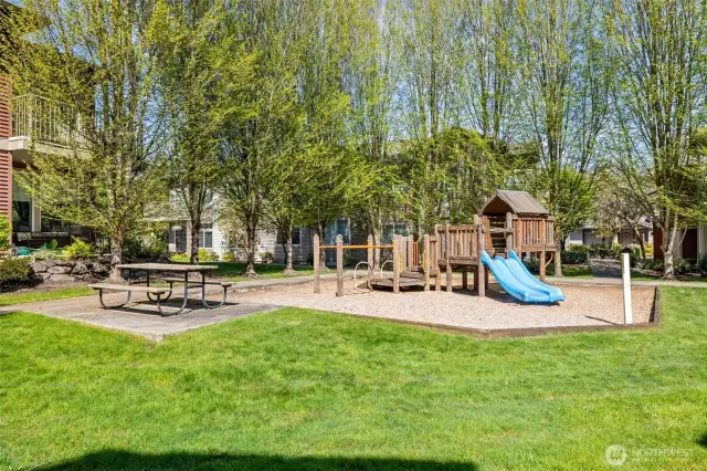 Two community playgrounds nearby—just steps from fun for the little ones (or the young at heart!).