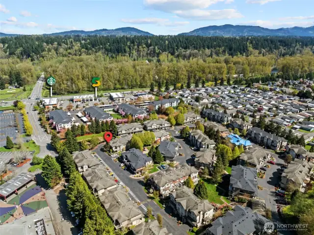 Take a quick stroll to Starbucks, Subway, sushi, teriyaki, a nail salon, and more. Everything you need is right around the corner!