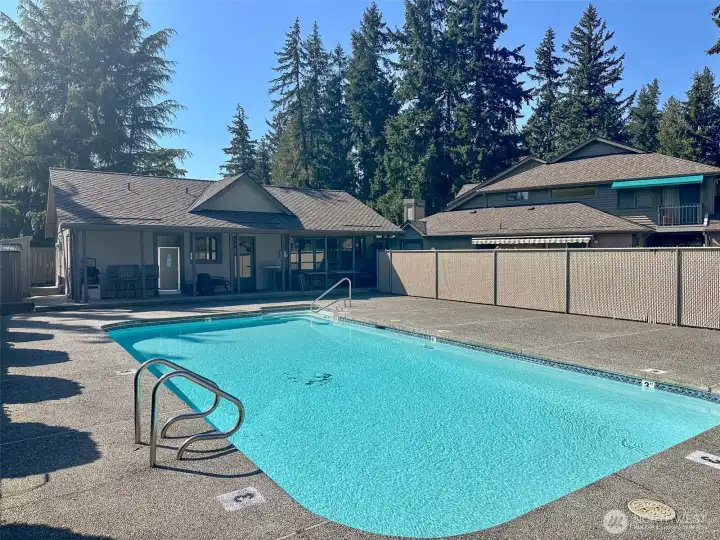 Private swim pool and cabana for only Inglewood Village II