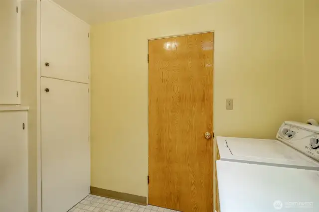 Laundry with additional storage