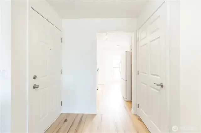 Entry to the kitchen
