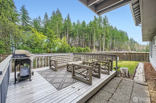 Full Size Deck and Large Yard (Lower Level Access)