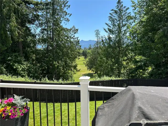 View from deck