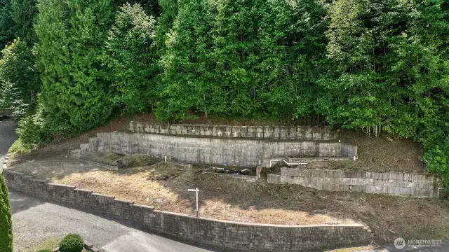Poured foundation