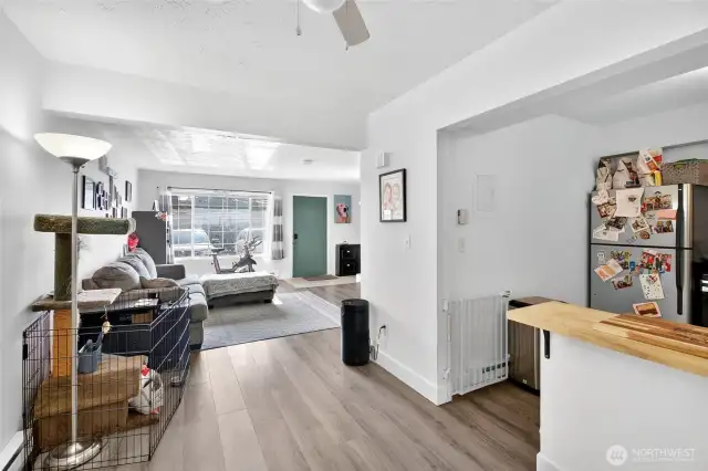 Back of unit looking toward Main Living Space