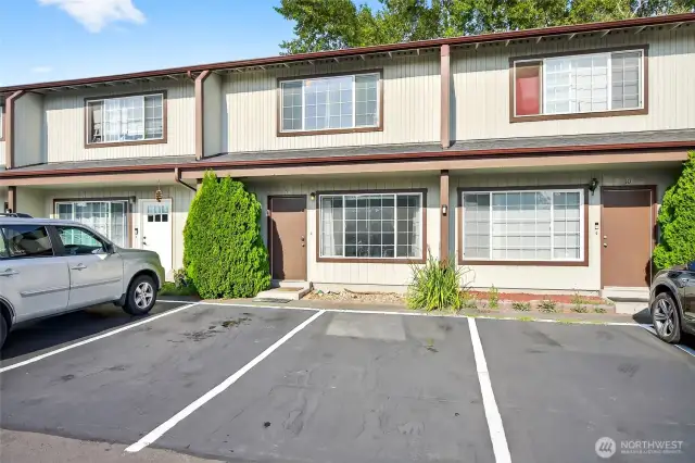 Exterior showing 2 parking spaces