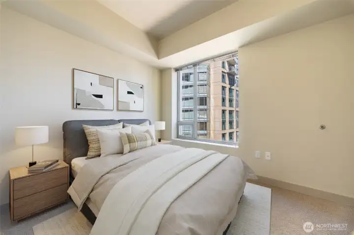 Guest Bedroom - Virtually Staged