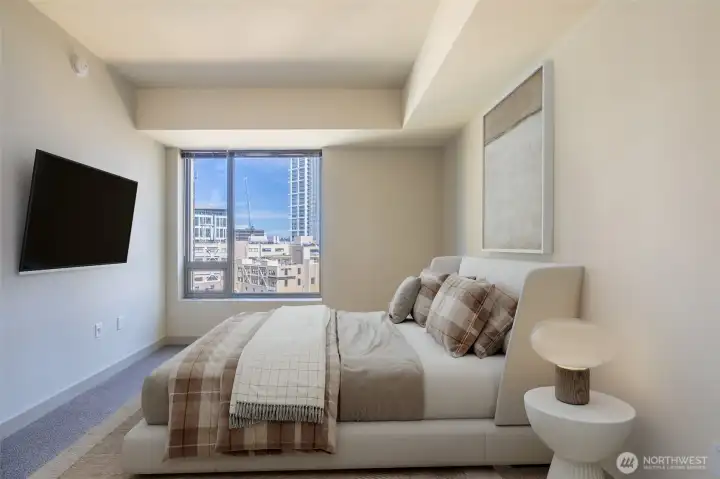 Primary Bedroom - Virtually Staged
