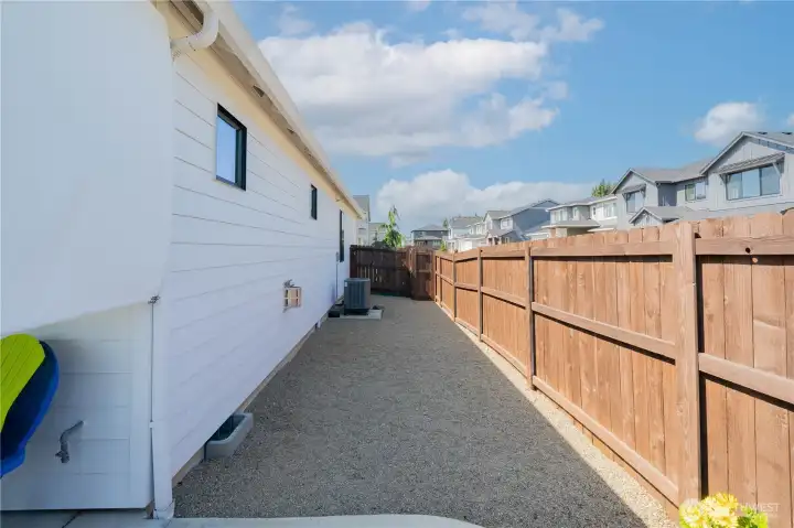 Dog run or extra garden area