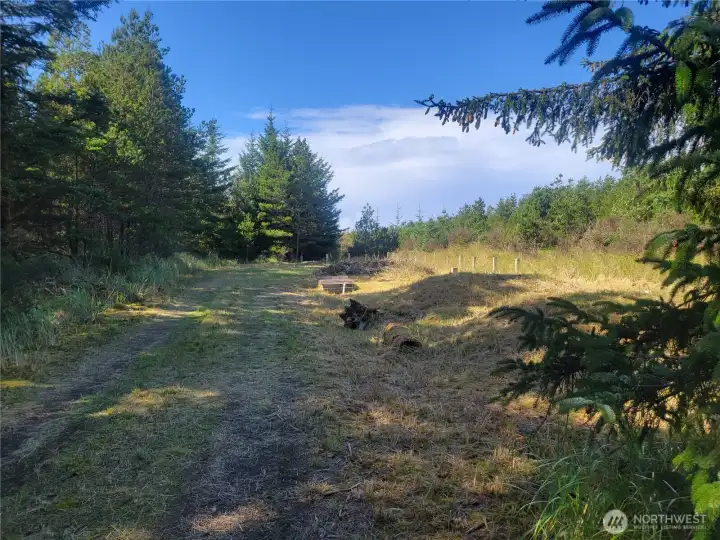 Septic System on the right hand side.