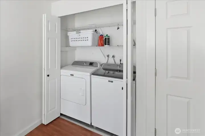 Laundry area.