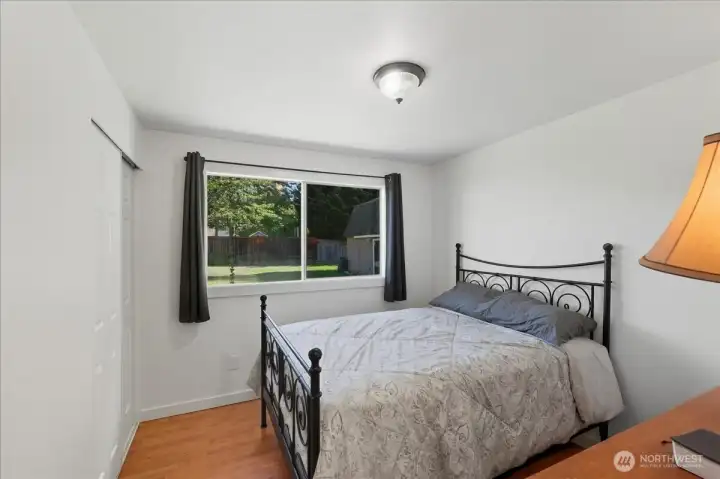 1 of 3 bedrooms.