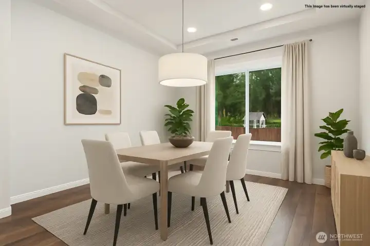 Virtually Staged - Dinning Room