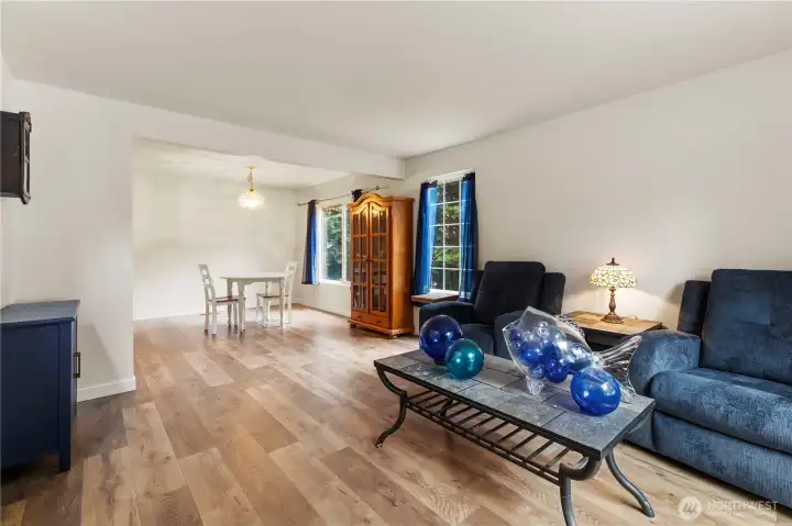 Formal Living and Dining spaces.