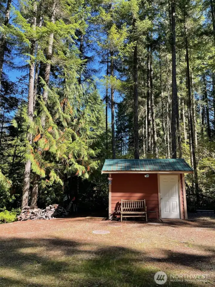 View from across the lot