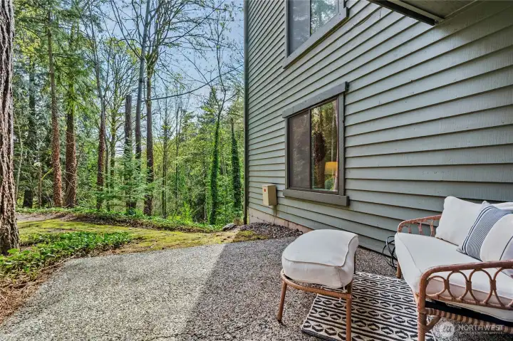 Patio off Primary bedroom