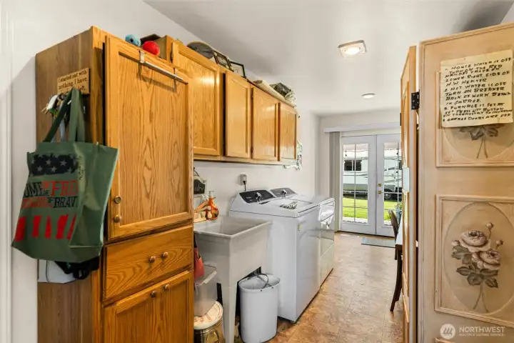 laundry room on the main floor of primary home laundry room on the main floor of primary home