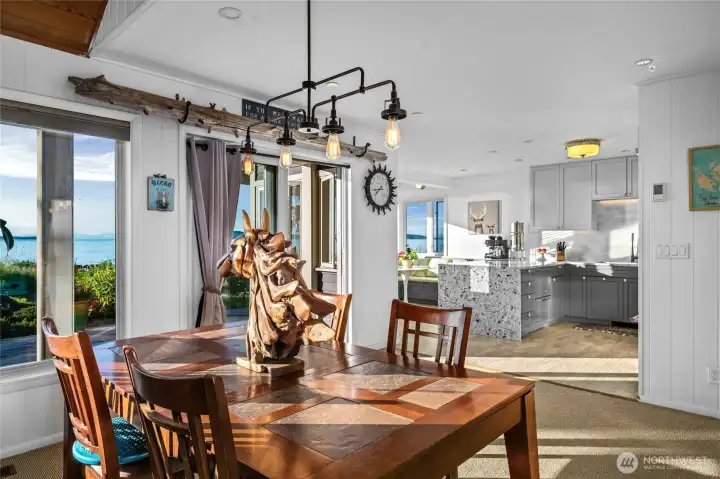 Dining area for friends and family