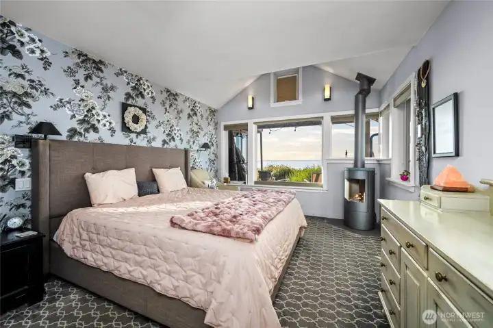 Primary suite on main floor