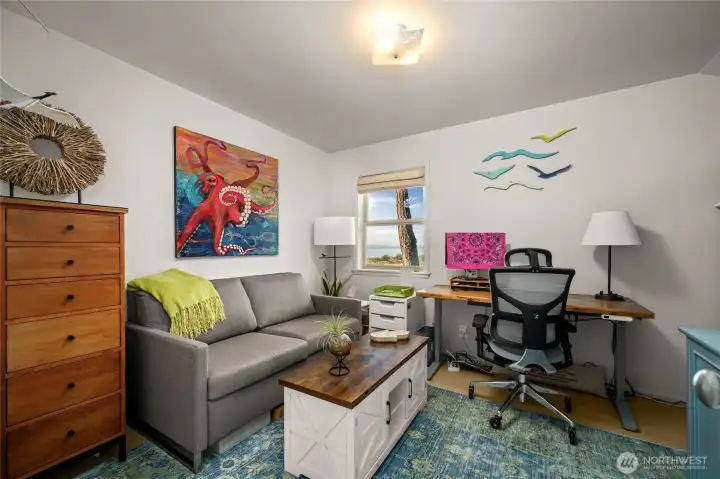 Office or flex room offers multiple uses