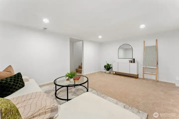 Family room downstairs