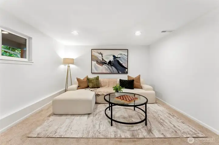 Family room downstairs
