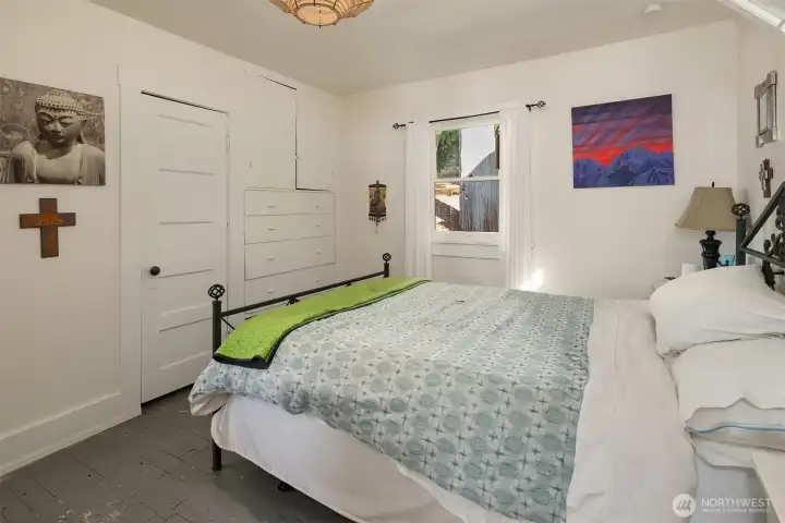 Main floor bedroom.