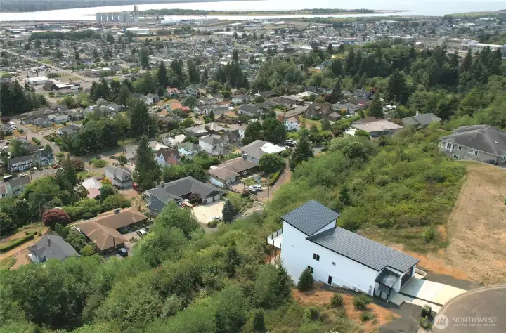 Aerial view of Highland Hills
