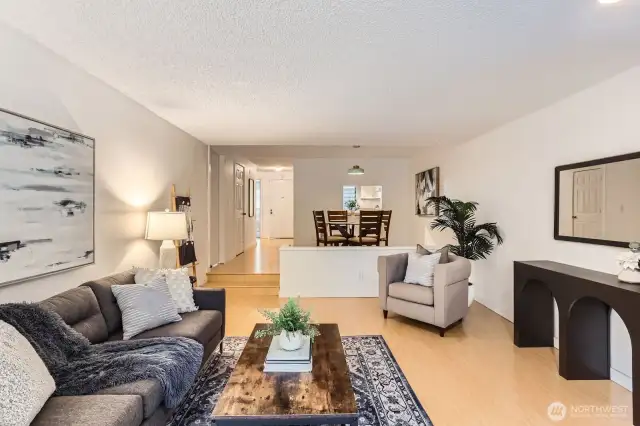 So much living space - full dining area and separate living room