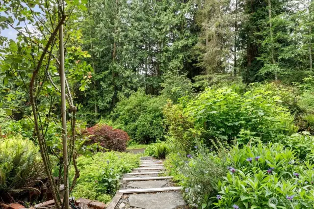 Steps from parking to door.
