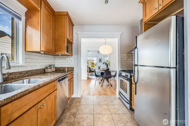 Stay in the conversation while you're in the kitchen and everyone gathers in the living room.